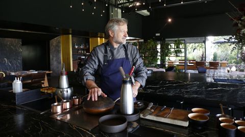 El cocinero Pepe Vieira, distinguido con la segunda estrella Michelin