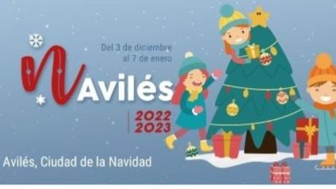 Cartel de la Navidad 2022 en Avils