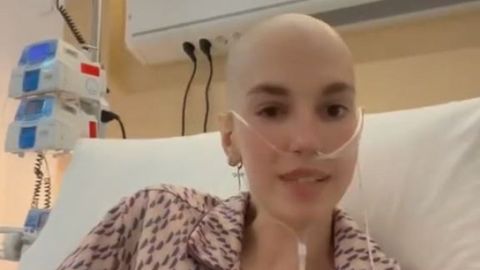 Elena Huelva publicaba un vídeo desde el hospital en el que contaba su empeoramiento.