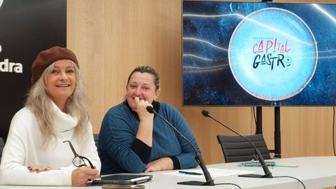 Eva Ballarín y Yoya Blanco informaron en el Concello sobre los planes para potenciar la marca Pontevedra Capital Gastro