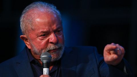 Lula da Silva en un evento celebrado en Brasilia.