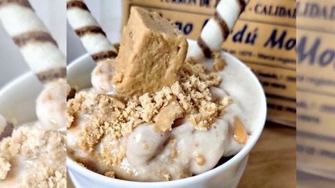Helado de turrón de Diego Verdú