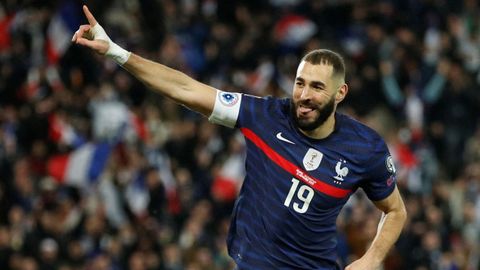 Benzema en una imagen del 2021