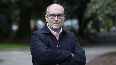 El escritor asturiano Eloy Gayán (Oviedo, 1964).