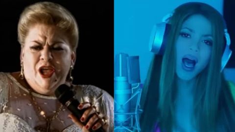 Paquita la del Barrio y Shakira