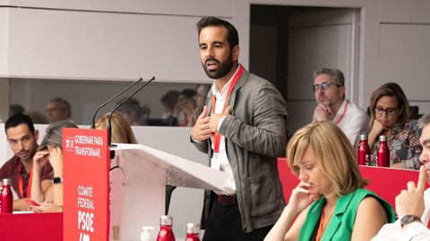 José Muñoz, secretario de Organización del PSOE de Valencia.