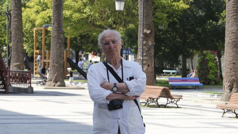El director de cine, Carlos Saura, en A Corua