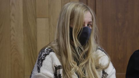 Ana Sandamil, en el juicio celebrado en Lugo por la muerte de su hija Desirée