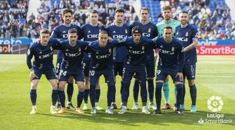 Alineación del Real Oviedo ante el Leganés