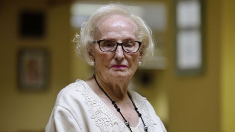 Esperanza Cortiñas tiene 106 años.