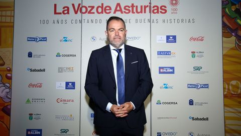 El presidente de la Cámara de Comercio de Oviedo, Carlos Paniceres