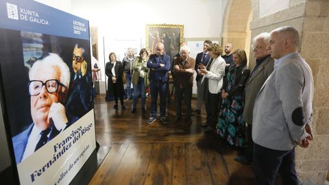 Don Paco retornou á súa terra, nunha mostra calorosamente celebrada por autoridades, familiares e veciños.
