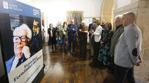 Don Paco retornou  sa terra, nunha mostra calorosamente celebrada por autoridades, familiares e vecios.