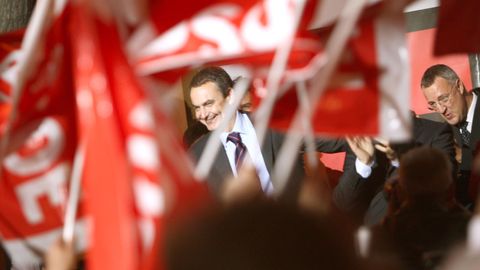 Zapatero marc la nica excepcin al vencer en las elecciones nacionales del 2008.