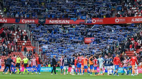La aficin del Real Oviedo, en El Molinn