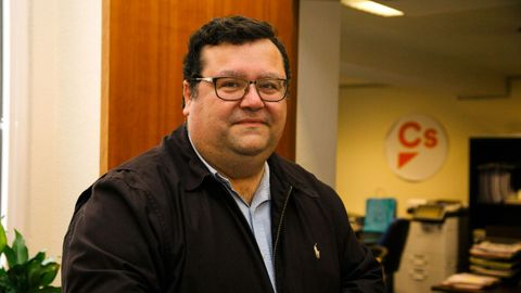 Luis Pacho, candidato de Ciudadanos a la alcaldía de Oviedo.