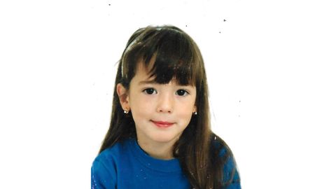 Un retrato de Olaya Suárez de niña