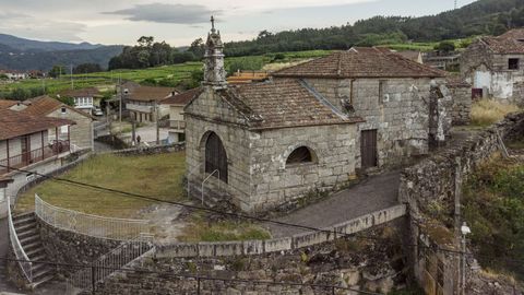 A Arnoia: capela de San Amaro.