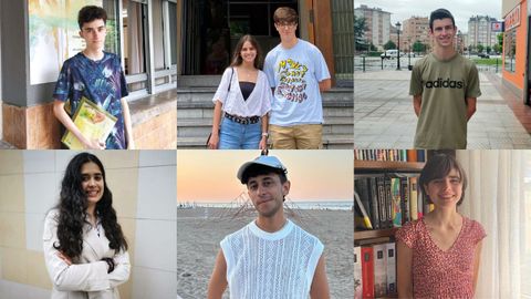 Varios de los mejores alumnos asturianos en la EBAU de 2023