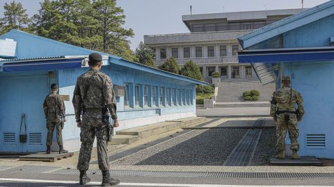 La Zona Desmilitarizada es el nico punto fronterizo entre las dos Coreas