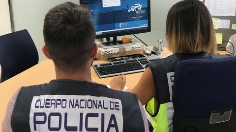 Imagen de archivo de la Polica Nacional