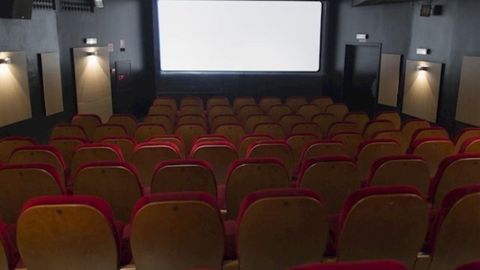 Imagen de archivo de una sala de cine