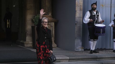 La actriz estadounidense Meryl Streep, Premio Princesa de Asturias de las Artes 2023, en Oviedo