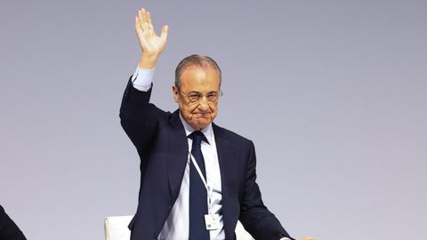 Florentino Prez.Florentino Prez, presidente del Real Madrid, en la Asamblea General