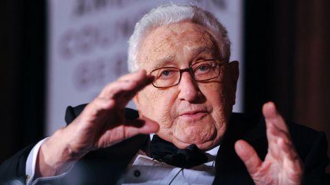 El ex secretario de Estado estadounidense Henry Kissinger, en una imagen de archivo