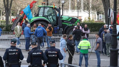 Protestas ganaderas en Oviedo