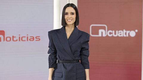 Alba Lago, presentadora de Noticias Cuatro