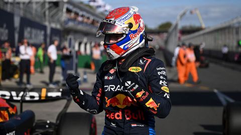 Max Verstappen, de Red Bull, satisfecho tras la carrera de clasificacin 