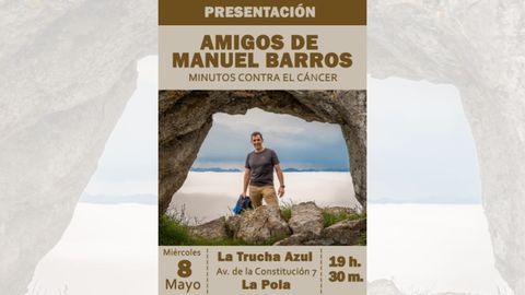 Cartel de la presentacin de la Asociacin Manuel Barros