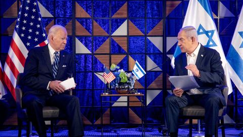 Biden y Netanyahu el pasado mes de octubre