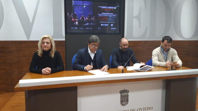 Presentación de la ópera Carmen en Oviedo