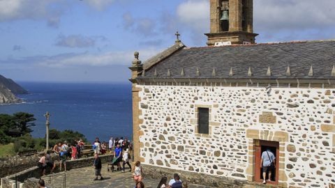 
Church of San Andres de Teixido, in Cedeira.