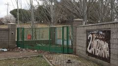 Imagen de la entrada del centro regional Zambrana para menores infractores, en Valladolid 