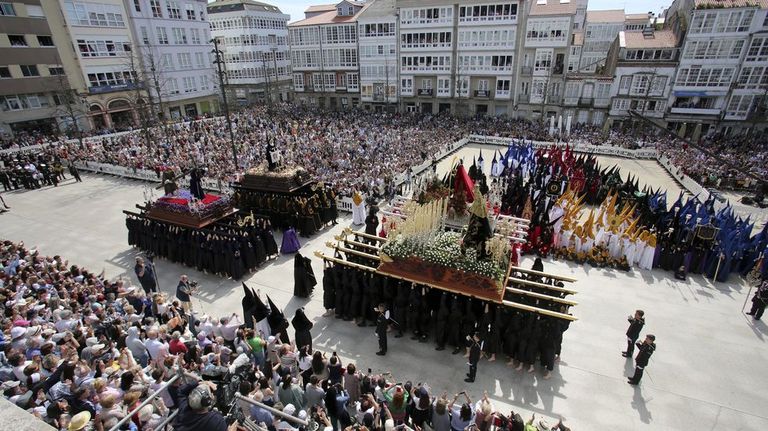 Horarios e Itinerarios Procesiones Semana Santa de Ferrol 2024