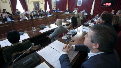 Pleno municipal de Lugo