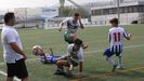 Jugada del partido Pabellón - Porto del torneo juvenil Ourense Termal.