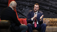 El presidente del Principado de Asturias, Adrin Barbn