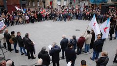 Movilizaciones en Pontevedra en defensa de las pensiones