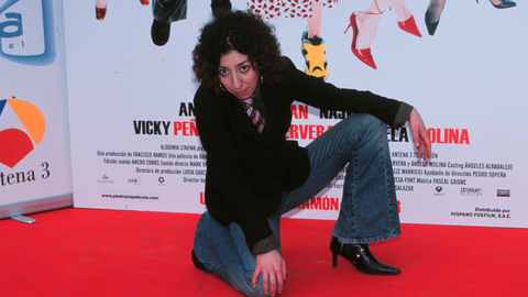 M�nica Cervera, durante la presentaci�n de una pel�cula, en una imagen de archivo del 2002.