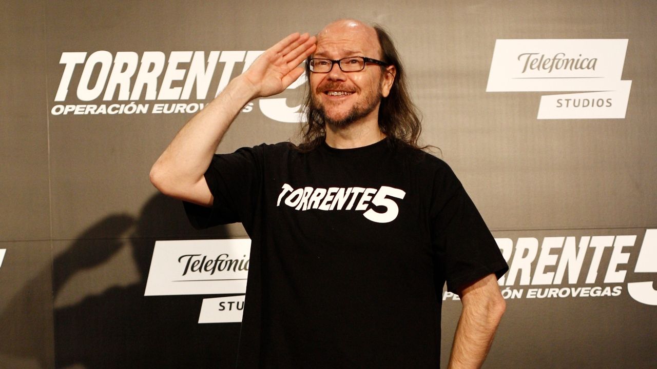 Santiago Segura.Santiago Segura durante la presentaci&oacute;n de Torrente 5