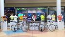 Salida de la Vuelta Ciclista Asturias desde Los Prados