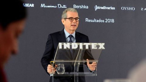 Pablo Isla presenta los resultados de Inditex para el 2018