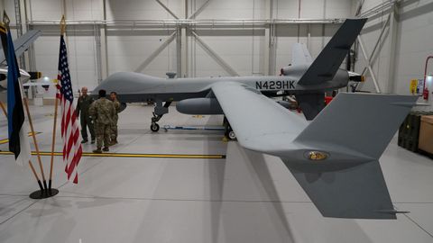 Dron MQ-9 Reaper estadounidense.