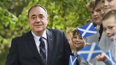 Alex Salmond, ex ministro principal de Escocia.