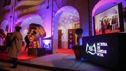 Inauguración de la Mostra de Curtas de Noia.