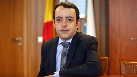 Pablo Varela, en la Fiscalía Provincial de Pontevedra, en una imagen de archivo tomada en el 2020.